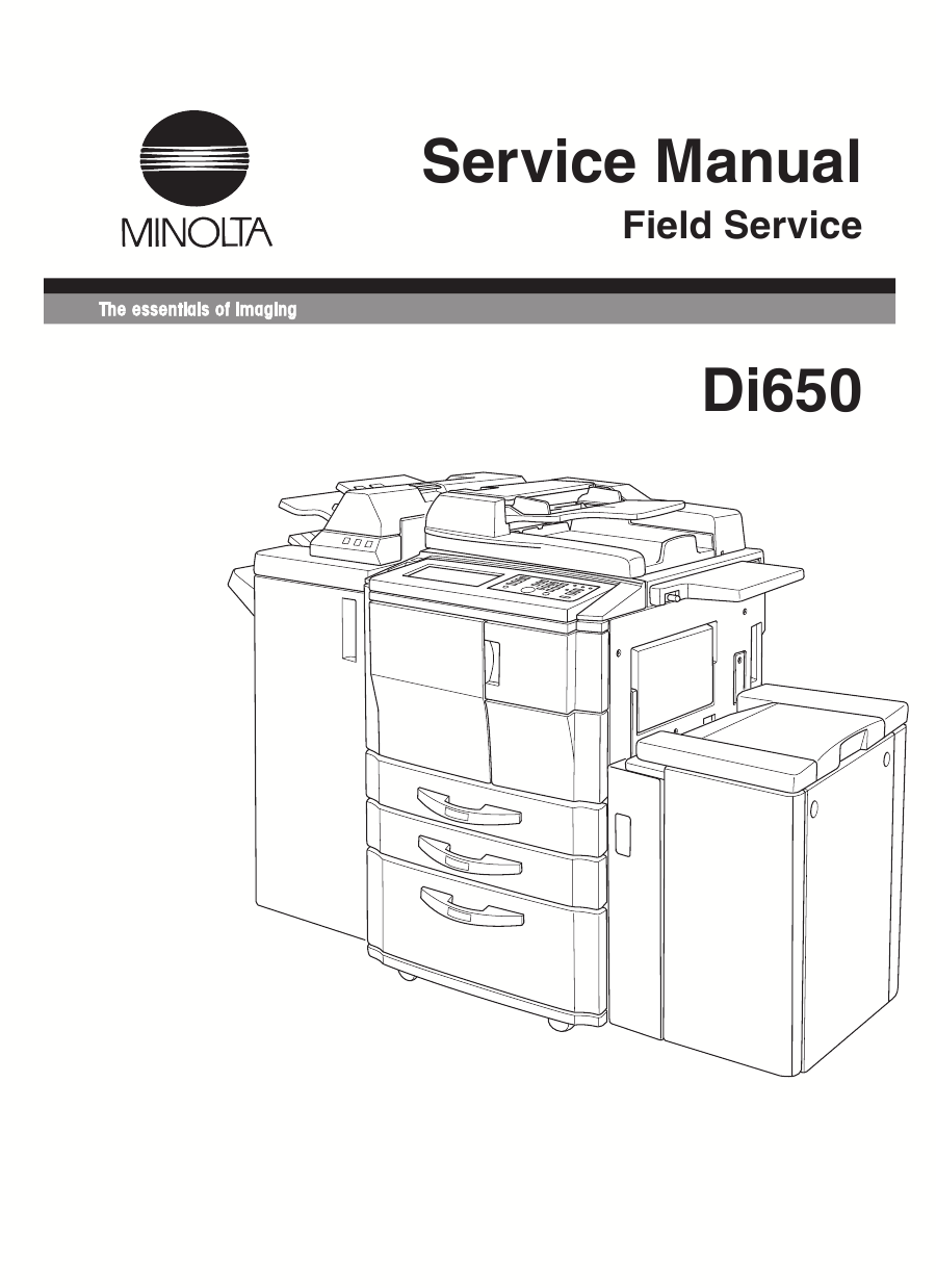 Konica-Minolta MINOLTA Di650 FIELD-SERVICE Service Manual-1
